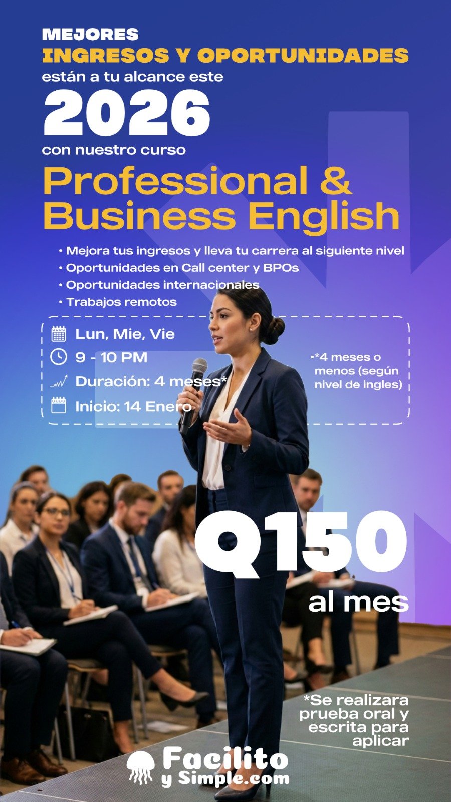 Curso de Habla y Fluidez de Ingles Avanzado